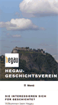 Mobile Screenshot of hegau-geschichtsverein.de