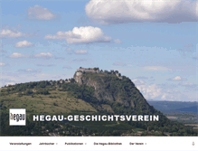 Tablet Screenshot of hegau-geschichtsverein.de
